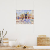 Pierre-Auguste Renoir - Venedig, Piazza San Marco Poster (Küche)