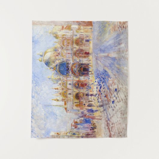 Pierre-Auguste Renoir - Venedig, Piazza San Marco Wandteppich (Vorderseite)