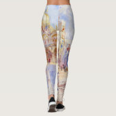 Pierre-Auguste Renoir - Venice, Piazza San Marco Leggings (Rückseite)