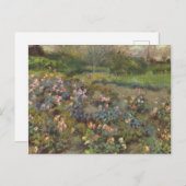 Pierre Auguste Renoir Vintag Rosenhain Postkarte (Vorne/Hinten)