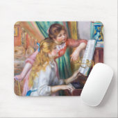 Pierre Auguste Renoir - Young Girls at the Piano Mousepad (Mit Mouse)