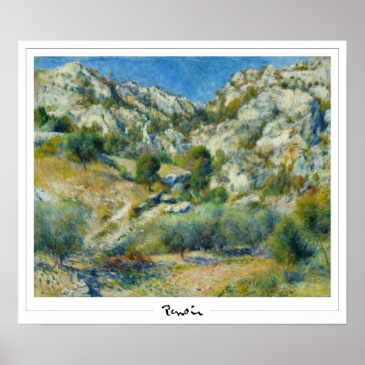 Pierre-Auguste Renoir Zedign Art Poster #12-3 (Vorne)