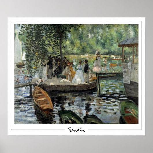 Pierre-Auguste Renoir Zedign Art Poster #13-2 (Vorne)