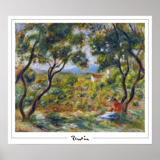 Pierre-Auguste Renoir Zedign Art Poster #186 (Vorne)