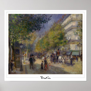 Pierre-Auguste Renoir Zedign Art Poster #18-2