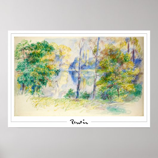 Pierre-Auguste Renoir Zedign Art Poster #19 (Vorne)