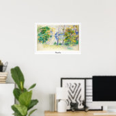 Pierre-Auguste Renoir Zedign Art Poster #19 (Heimbüro)