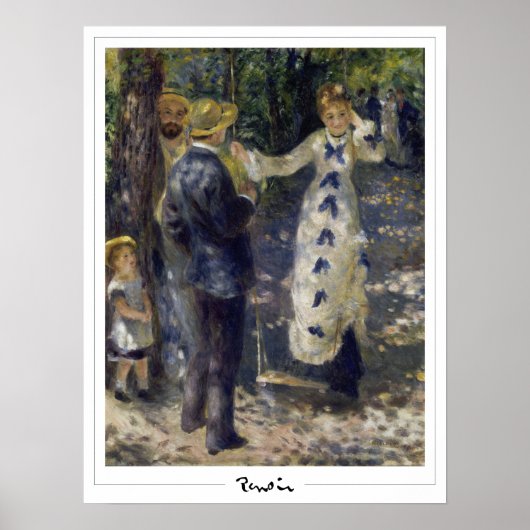 Pierre-Auguste Renoir Zedign Art Poster #21-3 (Vorne)