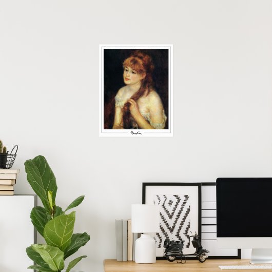 Pierre-Auguste Renoir Zedign Art Poster #99-3 (Heimbüro)