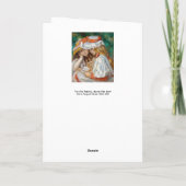 Pierre-Auguste Renoir - Zwei Girls Reading Karte (Rückseite)