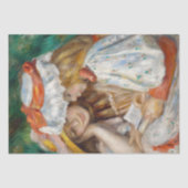 Pierre-Auguste Renoir - Zwei Girls Reading Seidenpapier (Vorderseite)