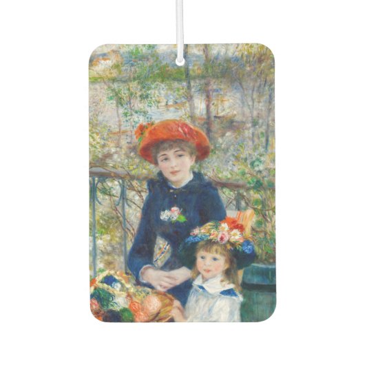 Pierre-Auguste Renoir - Zwei Schwestern auf der Te Autolufterfrischer (Vorderseite)