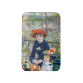Pierre-Auguste Renoir - Zwei Schwestern auf der Te Badematte (Vorderseite Vertikal)