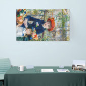 Pierre-Auguste Renoir — Zwei Schwestern auf der Te Banner (Messeveranstaltung)