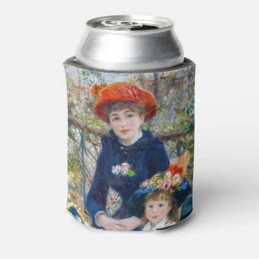 Pierre-Auguste Renoir - Zwei Schwestern auf der Te Dosenkühler (Kanne Rückseite)