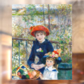 Pierre-Auguste Renoir - Zwei Schwestern auf der Te Fensteraufkleber (Blatt 2)