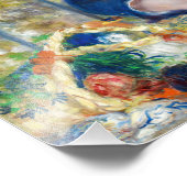 Pierre-Auguste Renoir - Zwei Schwestern auf der Te Fotodruck (Ecke)