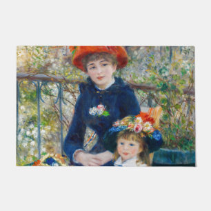 Pierre-Auguste Renoir - Zwei Schwestern auf der Te Fußmatte