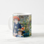 Pierre-Auguste Renoir - Zwei Schwestern auf der Te Kaffeetasse (Vorderseite Links)