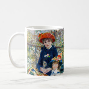 Pierre-Auguste Renoir - Zwei Schwestern auf der Te Kaffeetasse