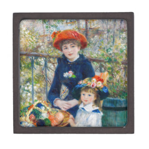 Pierre-Auguste Renoir - Zwei Schwestern auf der Te Kiste
