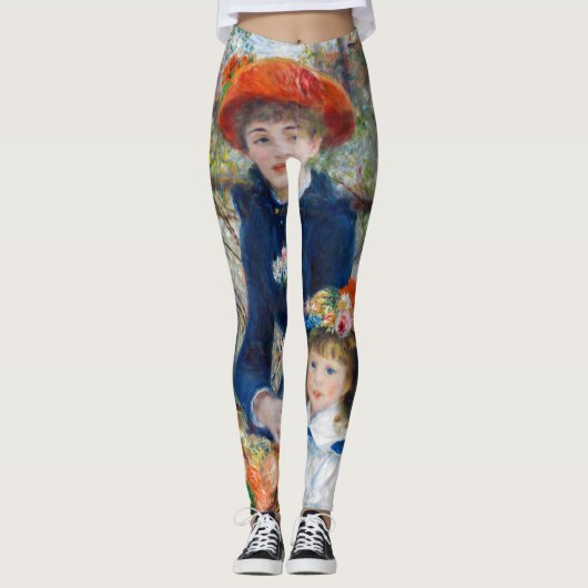 Pierre-Auguste Renoir - Zwei Schwestern auf der Te Leggings (Vorderseite)