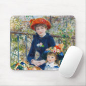 Pierre-Auguste Renoir - Zwei Schwestern auf der Te Mousepad (Mit Mouse)