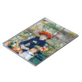 Pierre-Auguste Renoir - Zwei Schwestern auf der Te Notizblock (Linke Seite)