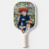 Pierre-Auguste Renoir - Zwei Schwestern auf der Te Pickleball Schläger (Vorderseite)