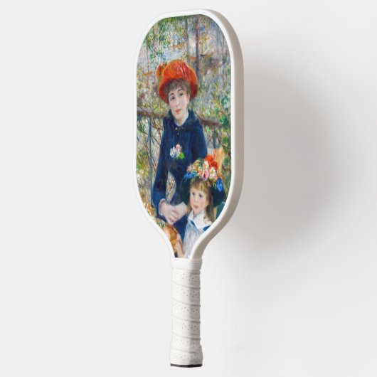 Pierre-Auguste Renoir - Zwei Schwestern auf der Te Pickleball Schläger (Links)