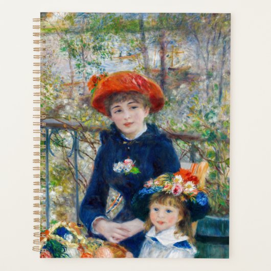 Pierre-Auguste Renoir - Zwei Schwestern auf der Te Planer (Vorderseite)