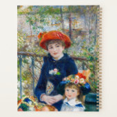 Pierre-Auguste Renoir - Zwei Schwestern auf der Te Planer (Rückseite)