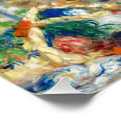 Pierre-Auguste Renoir - Zwei Schwestern auf der Te Poster (Ecke)