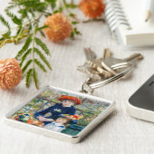 Pierre-Auguste Renoir - Zwei Schwestern auf der Te Schlüsselanhänger (Seite)