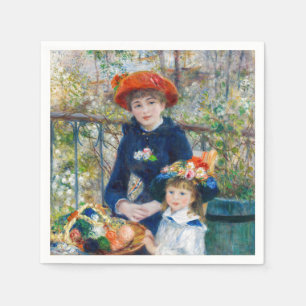 Pierre-Auguste Renoir - Zwei Schwestern auf der Te Serviette