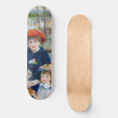 Pierre-Auguste Renoir - Zwei Schwestern auf der Te Skateboard (Vorderseite)