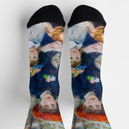 Pierre-Auguste Renoir - Zwei Schwestern auf der Te Socken (Oben)