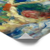 Pierre-Auguste Renoir - Zwei Schwestern Poster (Ecke)