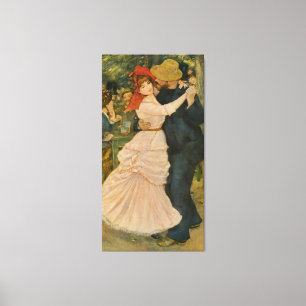 Pierre-Auguste Renoir's Dance at Bougival (1883) Leinwanddruck