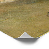 Pierre-Auguste Renoir's Dance at Bougival (1883) Poster (Ecke)