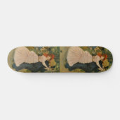 Pierre-Auguste Renoir's Dance at Bougival (1883) Skateboard (Horizontal)