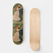 Pierre-Auguste Renoir's Dance at Bougival (1883) Skateboard (Vorderseite)