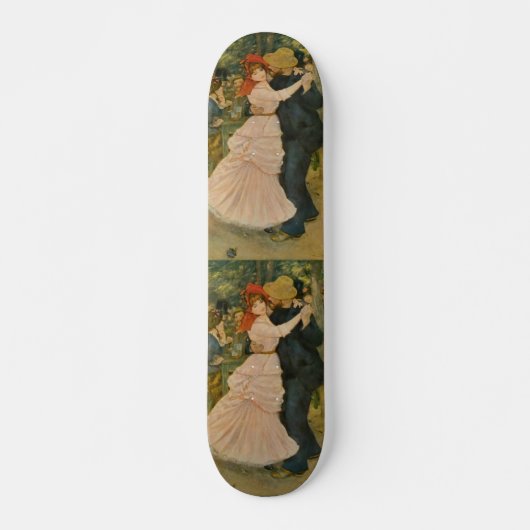 Pierre-Auguste Renoir's Dance at Bougival (1883) Skateboard (Vorne)