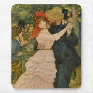 Pierre-Auguste Renoirs Tanz in Bougival (1883) Mousepad