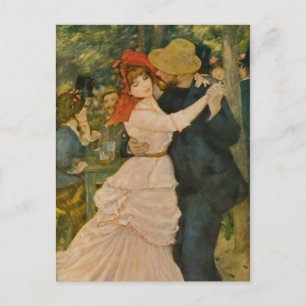 Pierre-Auguste Renoirs Tanz in Bougival (1883) Postkarte