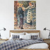 Pierre-Auguste Renoir's The Swing (1876) Leinwanddruck (Insitu (Schlafzimmer))
