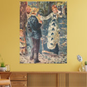 Pierre-Auguste Renoir's The Swing (1876) Leinwanddruck (Insitu (Wohnzimmer))