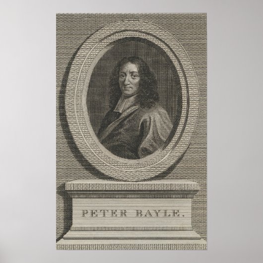 Pierre Bayle Poster (Vorne)