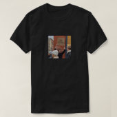 Pierre Bourdieu Habitus (Typ mit Schild) Meme Cla T-Shirt (Design vorne)