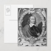 Pierre Corneille 1643 Postkarte (Vorne/Hinten)